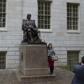315-0613 Posing with Statue of John Harvard.jpg